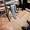 a meeting of the feet-