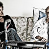 one of the last photos of my mother-

she's with one of my sisters-